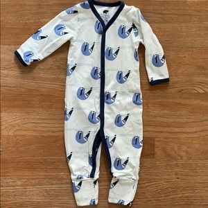 Monica & Andy leggies with fold-over feet